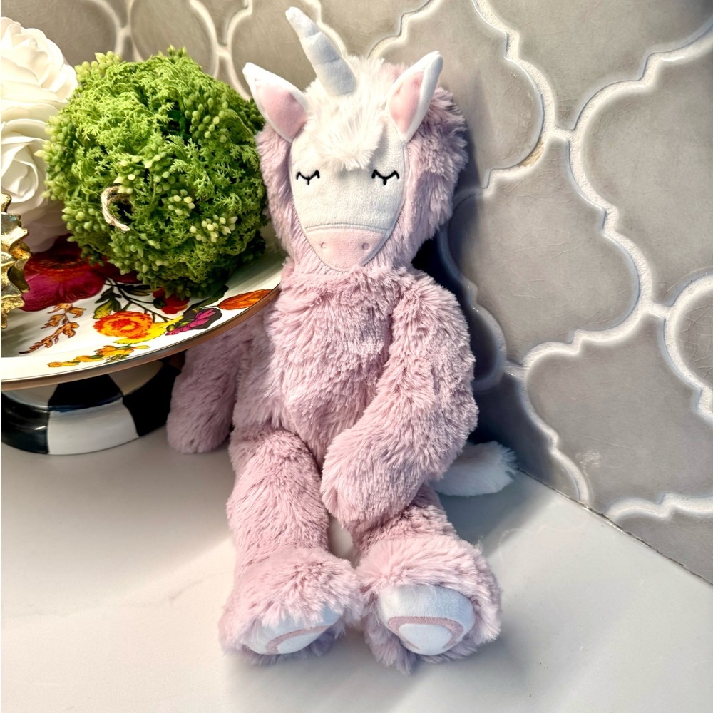 Slumberkins Unicorn Plush Stuffed Animal Pink Lovey Soft Toy